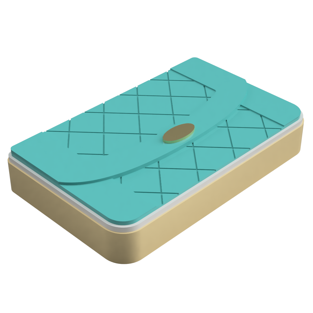 Tiffany Purse Layered Cookie Cutter