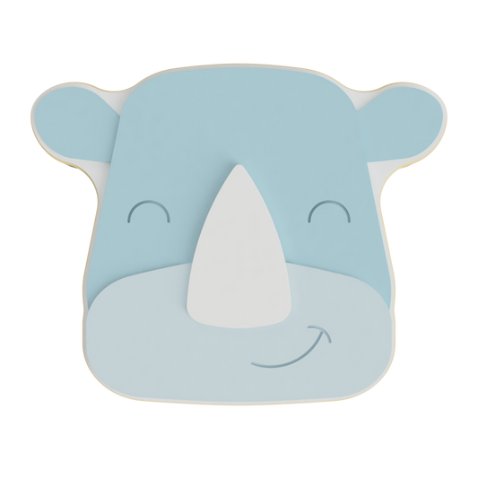 Rhino Face Layered Cookie Cutter