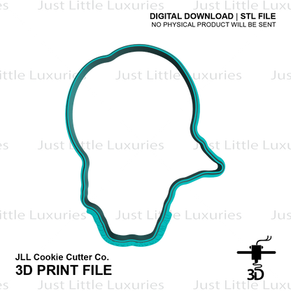 Sadness Cookie Cutter and Embosser (DIGITAL DOWNLOAD)