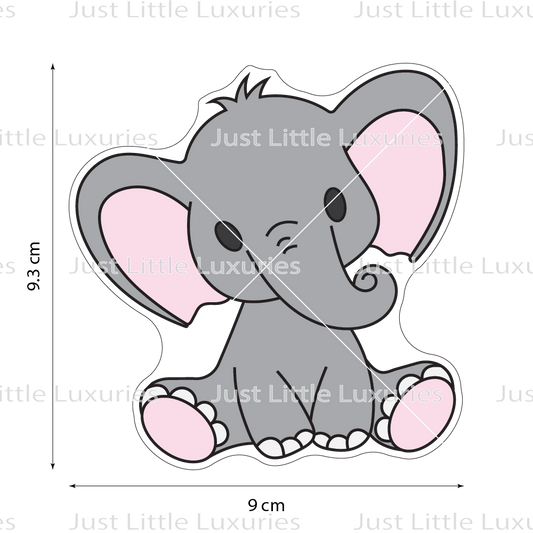 Safari Elephant Cookie Cutter