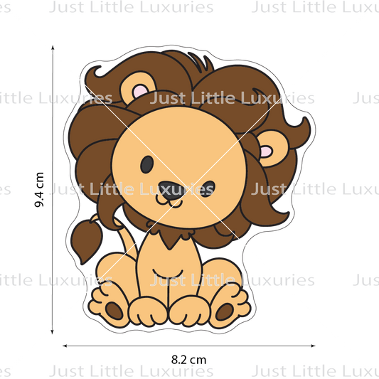 Safari Lion Cookie Cutter