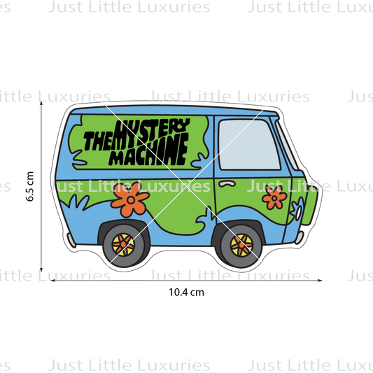 Mystery Machine (Side) Cookie Cutter