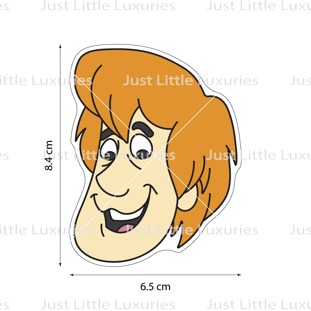 Shaggy Face Cookie Cutter