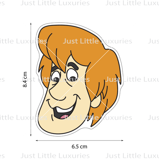 Shaggy Face Cookie Cutter