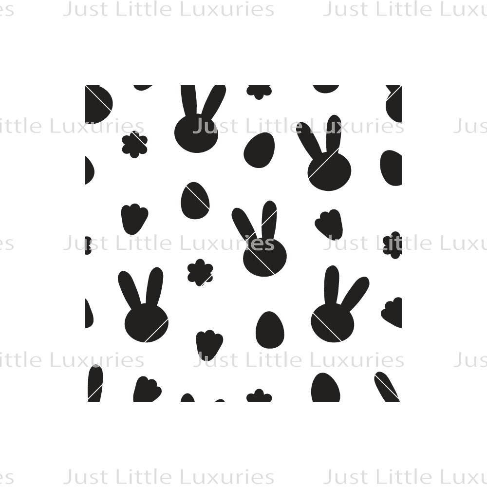 Simple Easter Motif Pattern Debosser