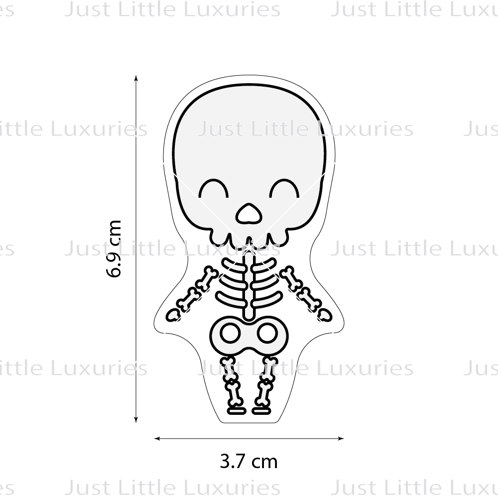 Skeleton Layered Cookie Cutter