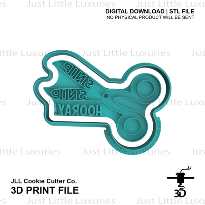 Snip Snip Hooray Cutter and Embosser (DIGITAL DOWNLOAD)