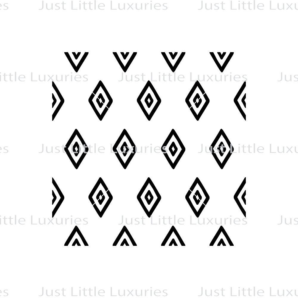 Sparse Diamonds (Light) Pattern Debosser