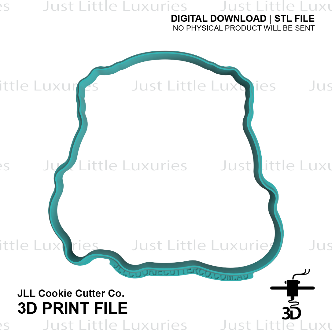 Te Fiti Cookie Cutter and Embosser (DIGITAL DOWNLOAD)