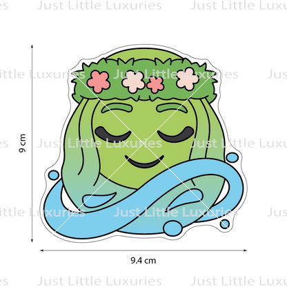 Te Fiti Cookie Cutter and Embosser (DIGITAL DOWNLOAD)