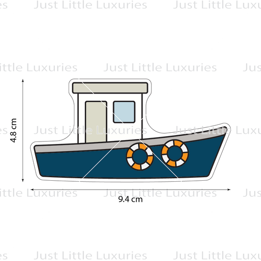 Cray Boat Cookie Cutter