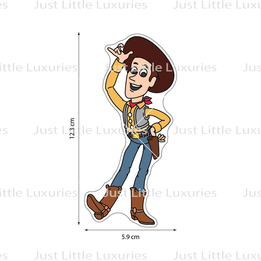 Sheriff Woody Cookie Cutter