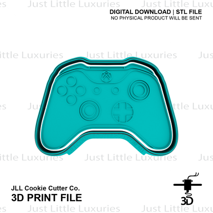 X Box Controller Cookie Cutter and Embosser (DIGITAL DOWNLOAD)