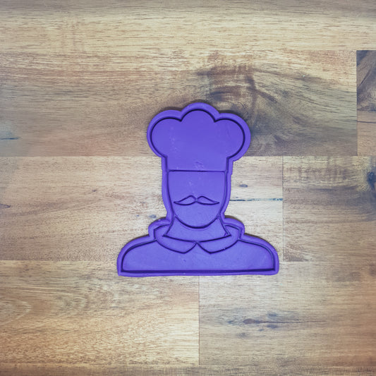 Chef Cookie Cutter and Embosser. - just-little-luxuries