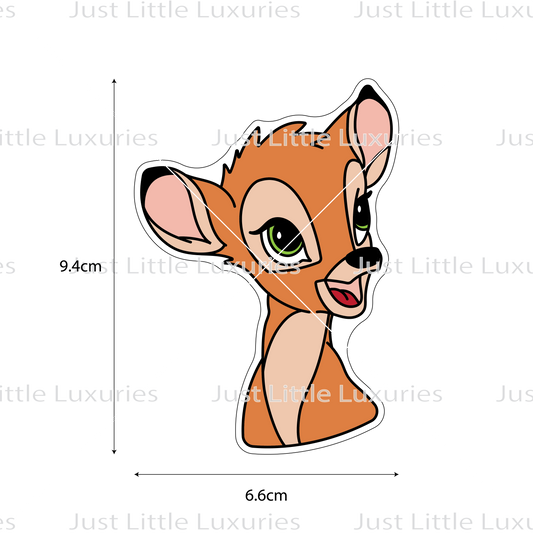 Deer Face Cookie Cutter