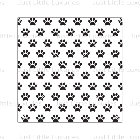 Paw Print (3) Pattern Debosser