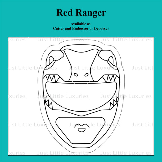 Red Ranger Cookie Cutter