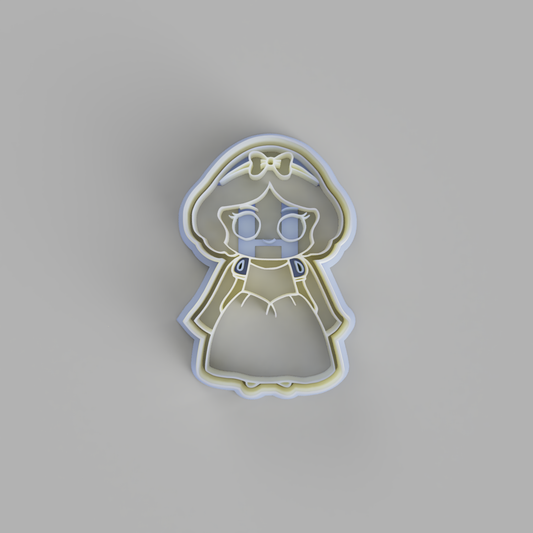Chibi Snow White Cookie Cutter - just-little-luxuries
