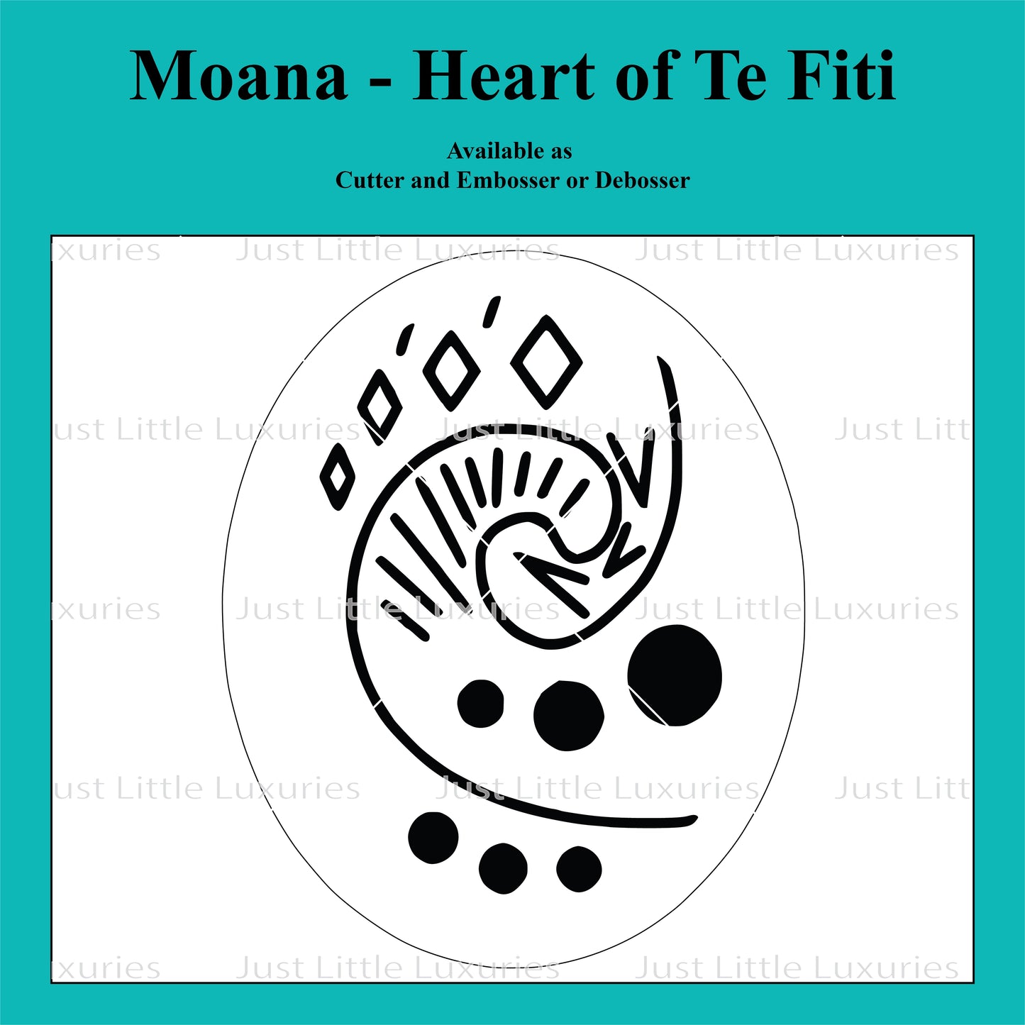 Heart Of Te Fiti Cookie Cutter