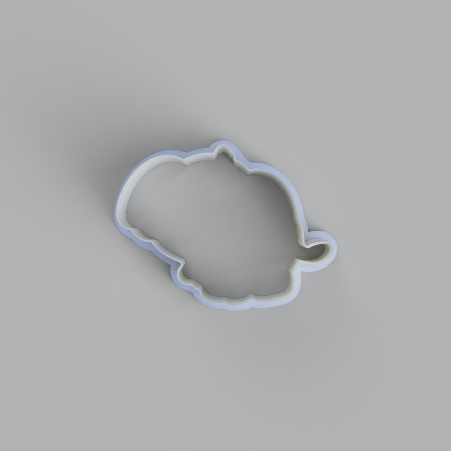 Elephant cookie cutter and stamper. - just-little-luxuries