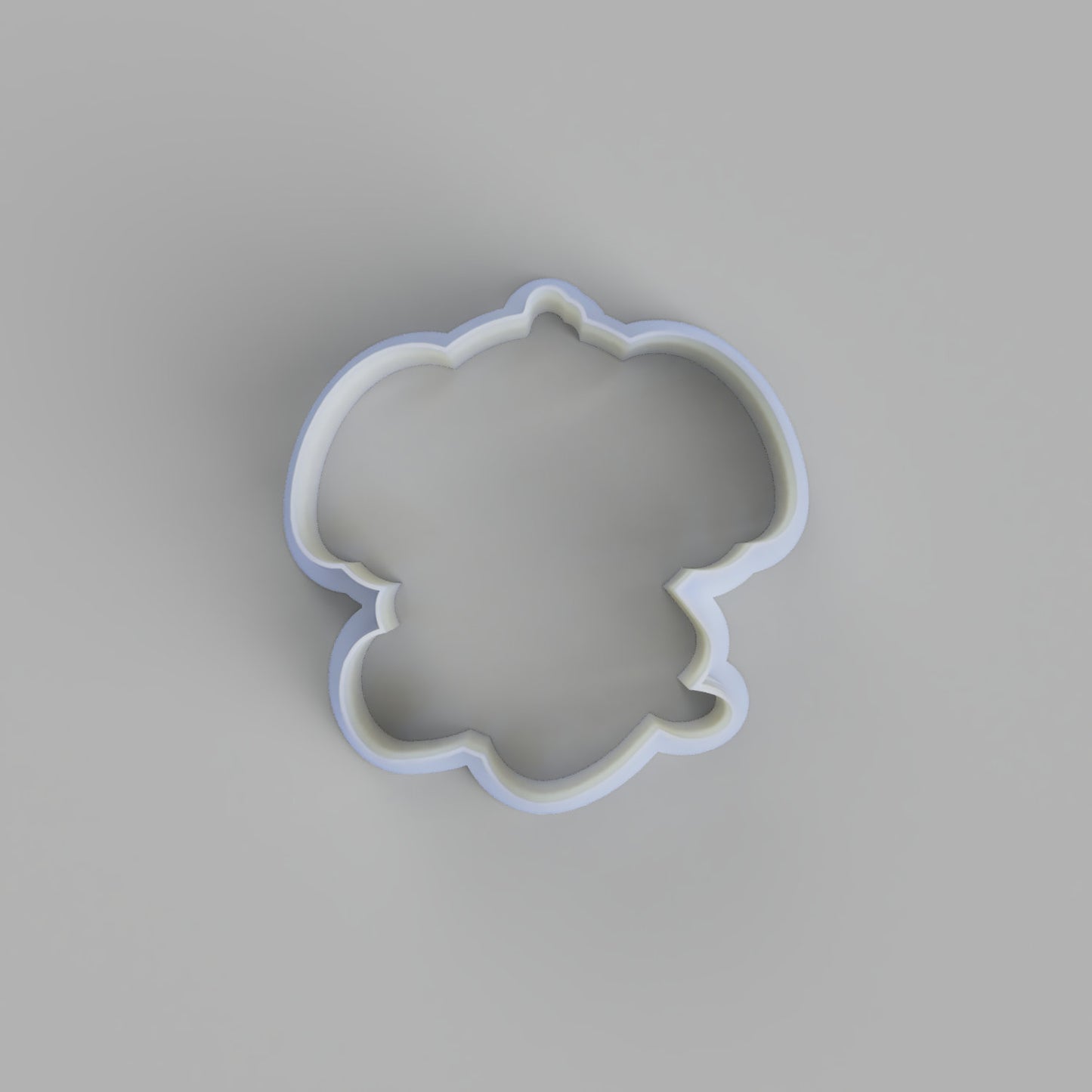 Elephant sitting cookie cutter and stamper - just-little-luxuries