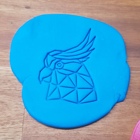 Geometric Galah Cookie Embosser - just-little-luxuries