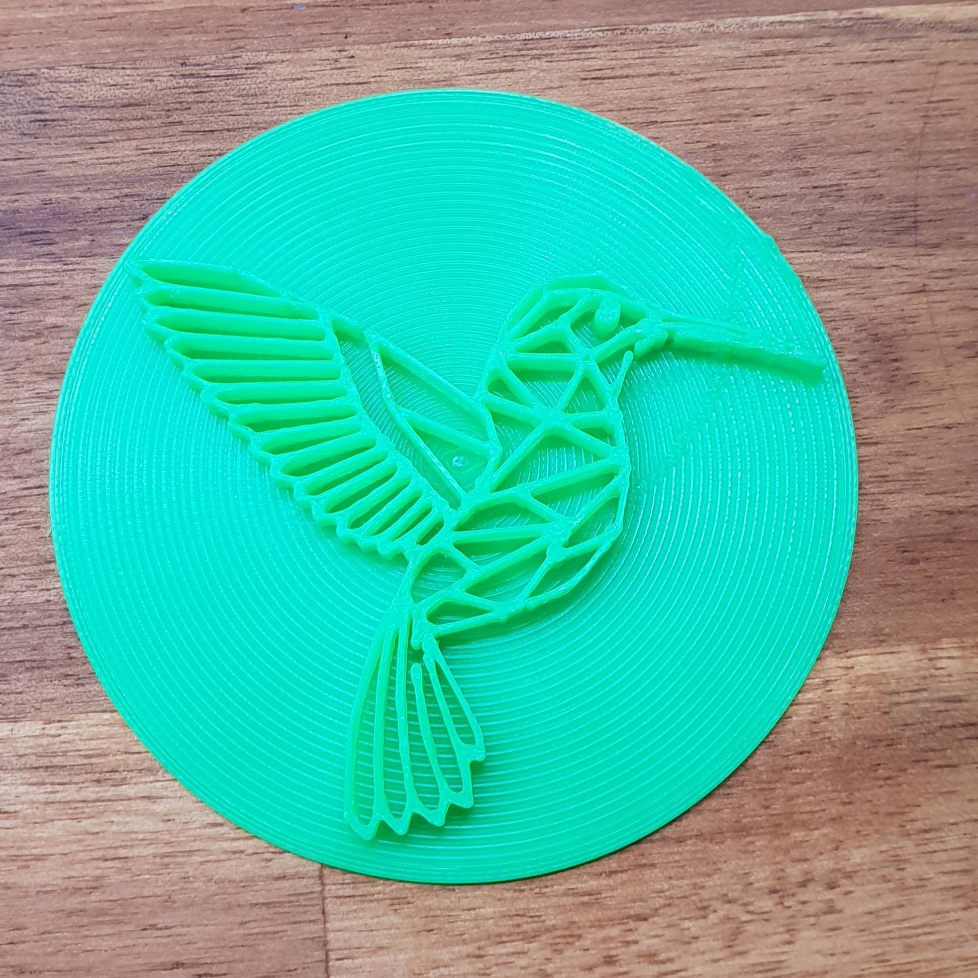 Geometric hummingbird Cookie Embosser - just-little-luxuries