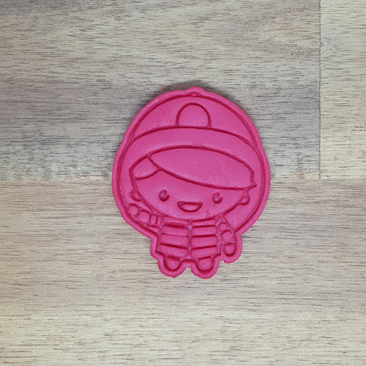 Firefighter Cookie cutter and embosser - just-little-luxuries