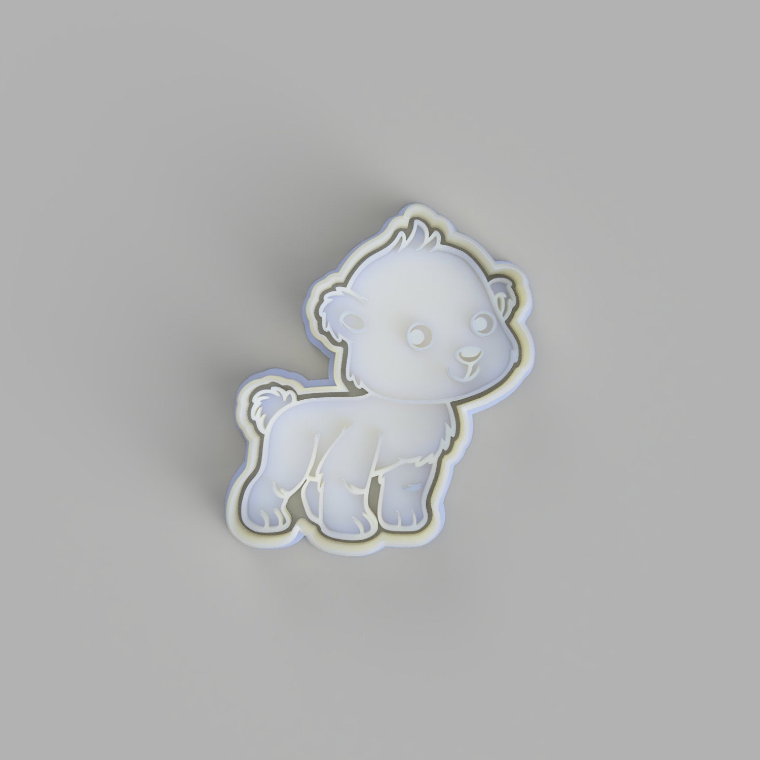 Polar Bear Cookie Cutter and Embosser. - just-little-luxuries