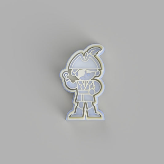 Pirate (1) Cookie Cutter and Embosser. - just-little-luxuries