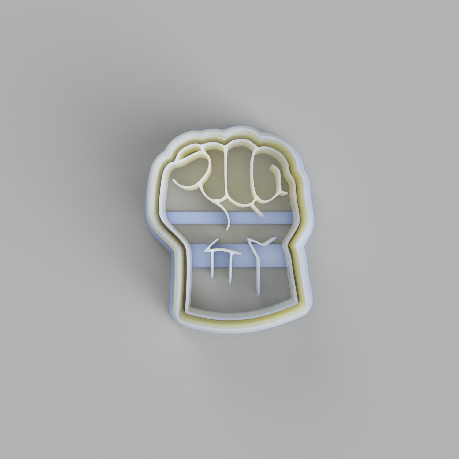 Fist Cookie Cutter and Embosser. - just-little-luxuries