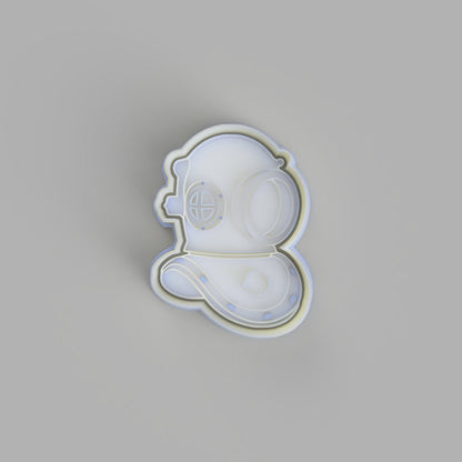 Diving Helmet (1) Cookie Cutter and Embosser. - just-little-luxuries