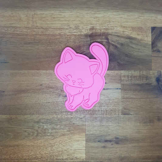 Cat (7) Cookie Cutter and Embosser. - just-little-luxuries