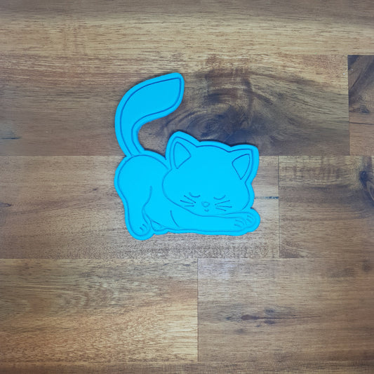 Cat (6) Cookie Cutter and Embosser. - just-little-luxuries