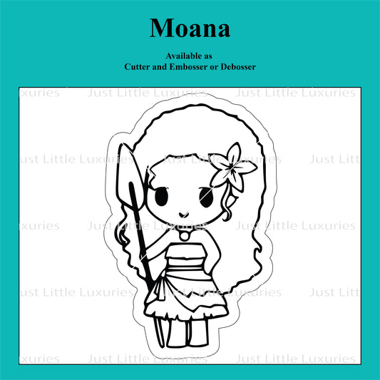 Polynesian Princess Cookie Cutter