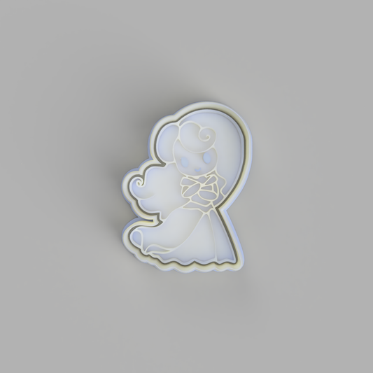 Chibi Sleeping Beauty (2) Cookie Cutter - just-little-luxuries