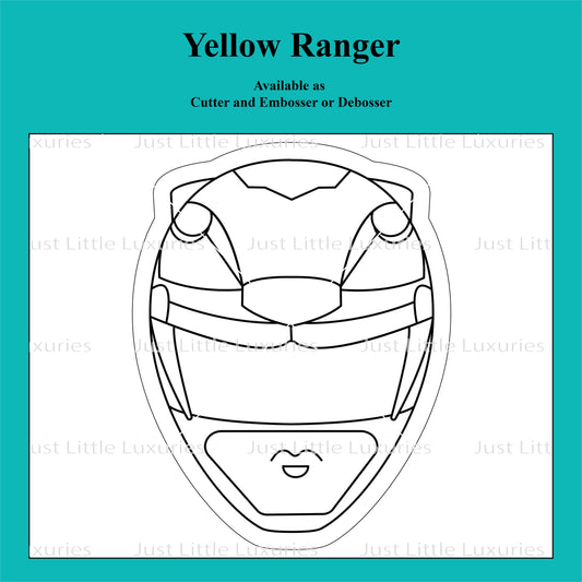 Yellow Ranger Cookie Cutter